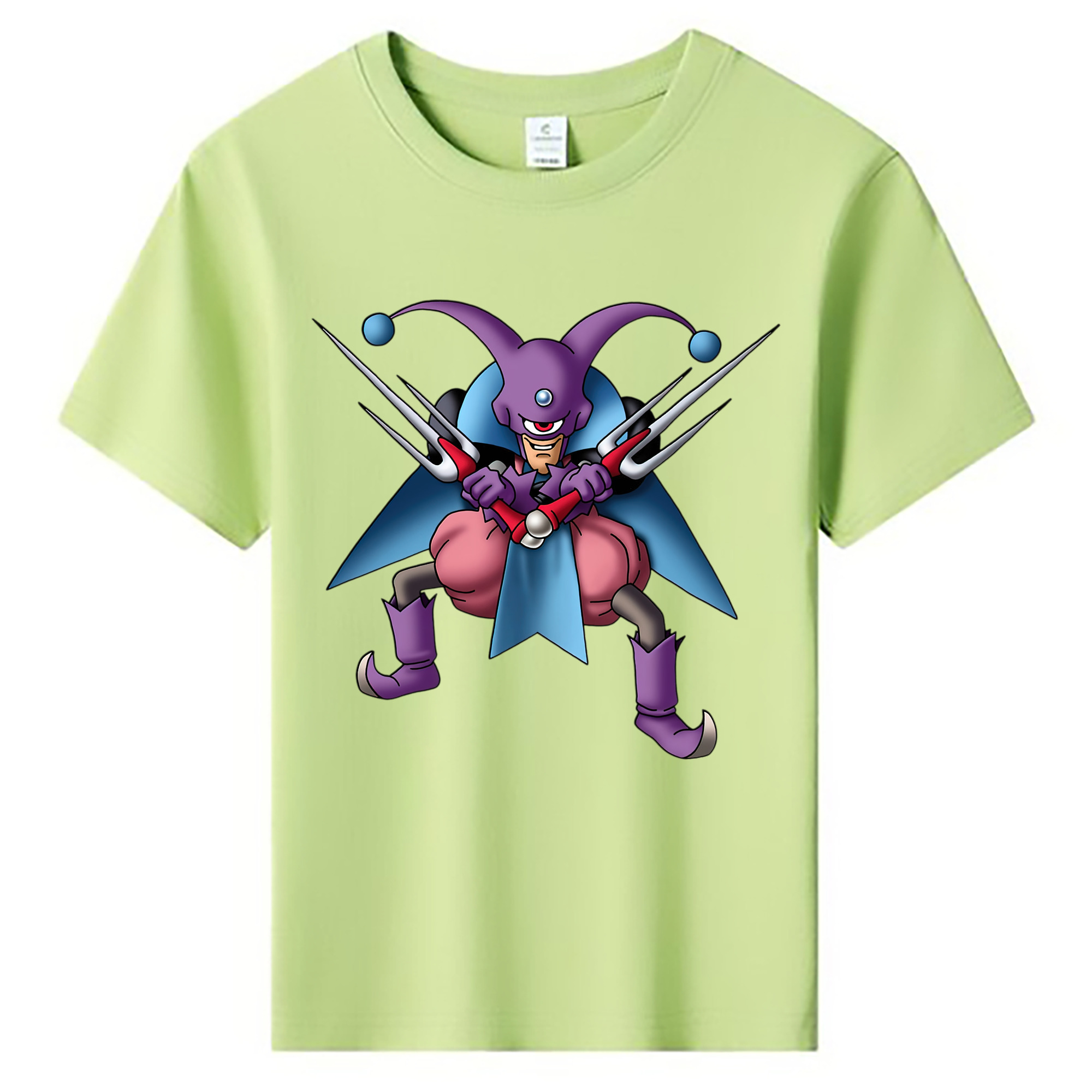 （画像用） ドラゴンクエスト Doragon Kuesuto Dragon Quest 綿100％キッズTシャツ（フロントプリント）